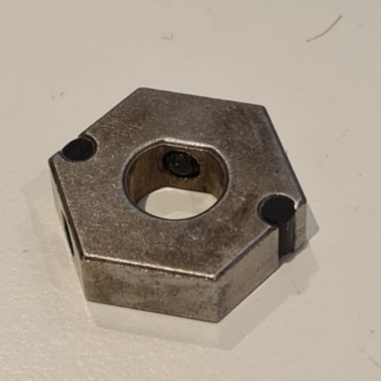 Blimo Motor - Kopplingsmutter - Bromsmutter 19x6x8