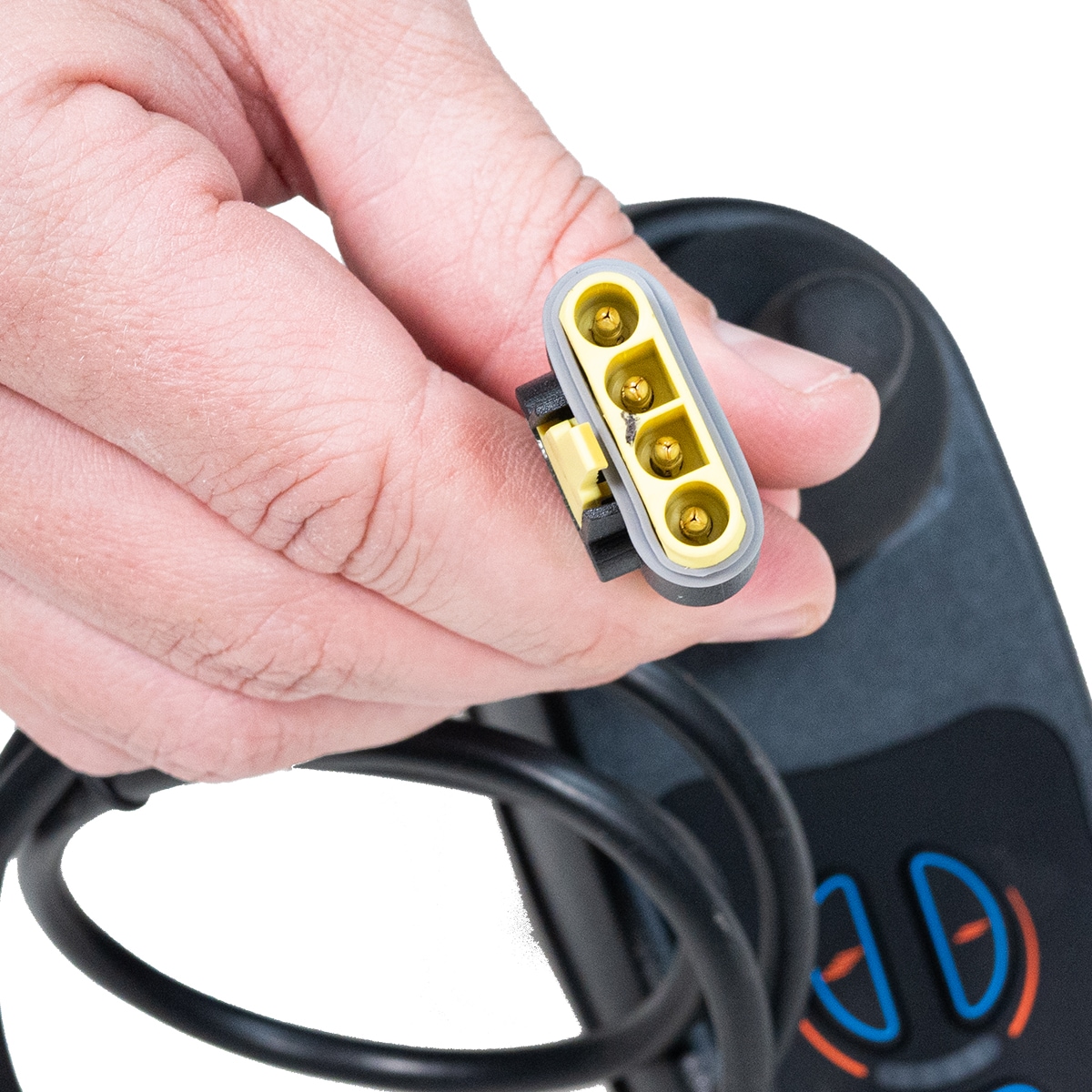 Joystick till Blimo R40 - 4stifts gul kontakt