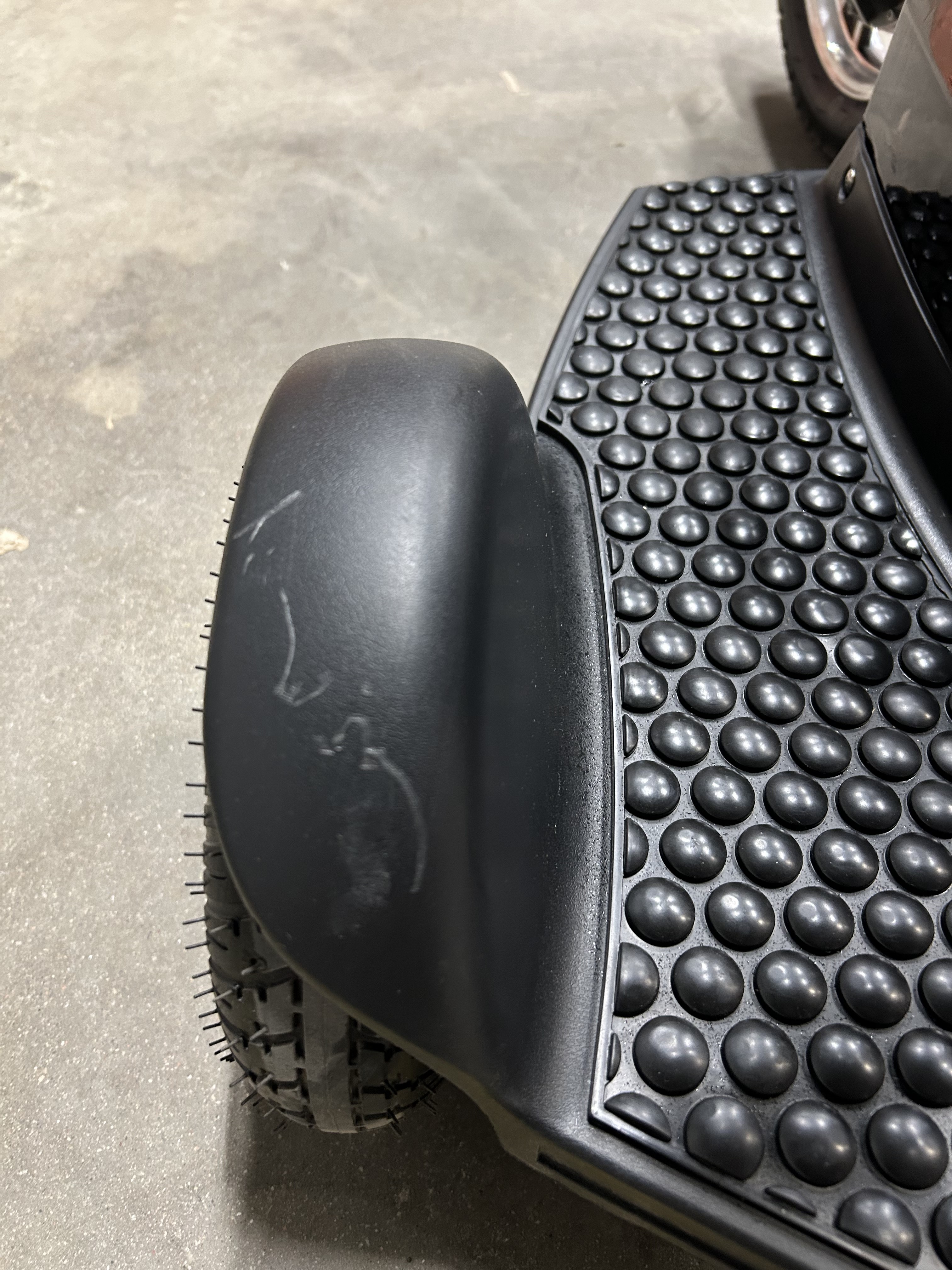 Fyndex - Trehjulig scooter Trigger, 500W - Svart