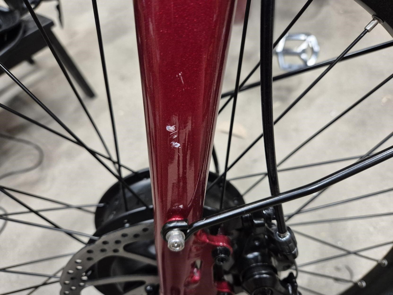 Fyndex - Evobike Elegant 250W, 624 Wh - Röd