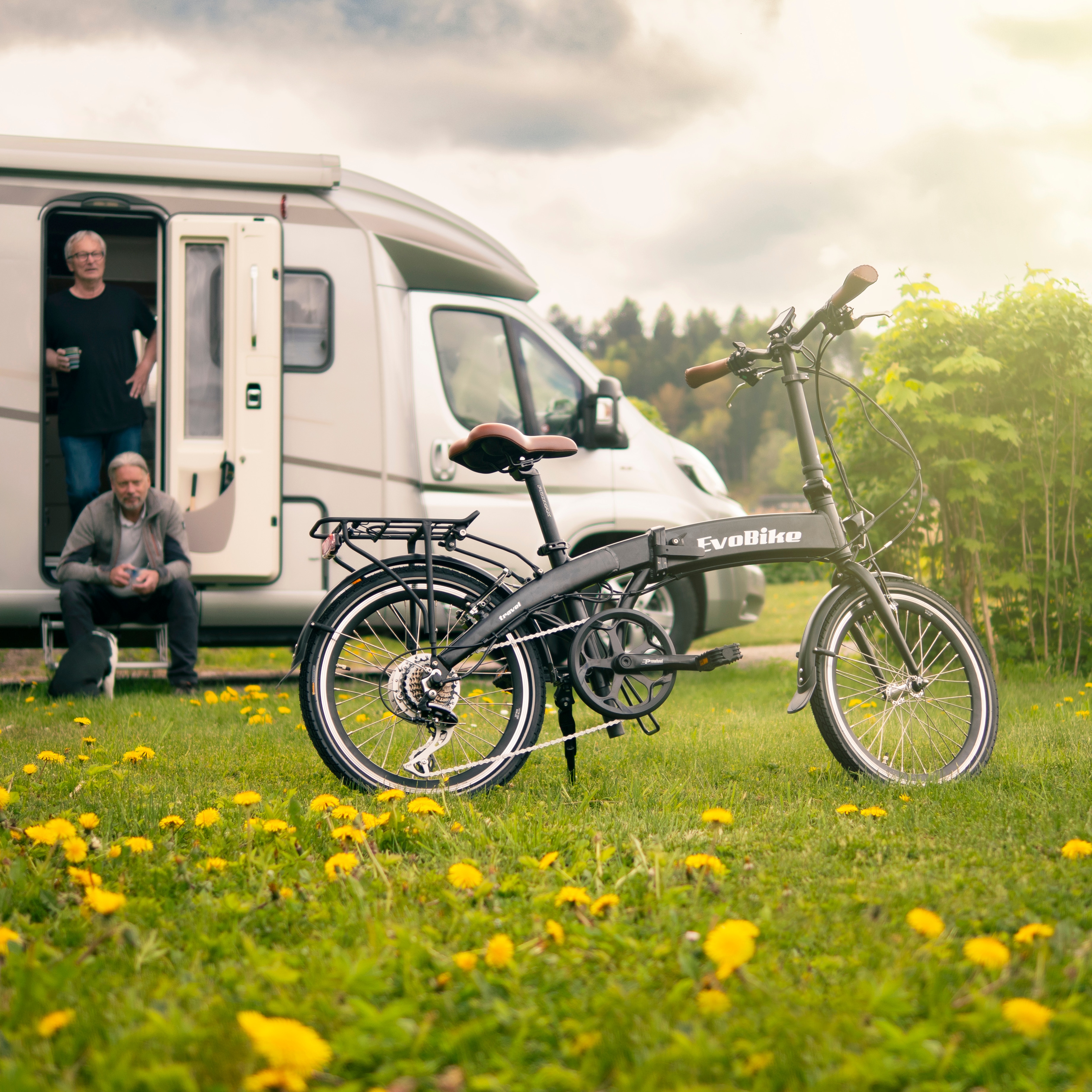 Elcykel EvoBike Travel - Hopfällbar - 2022