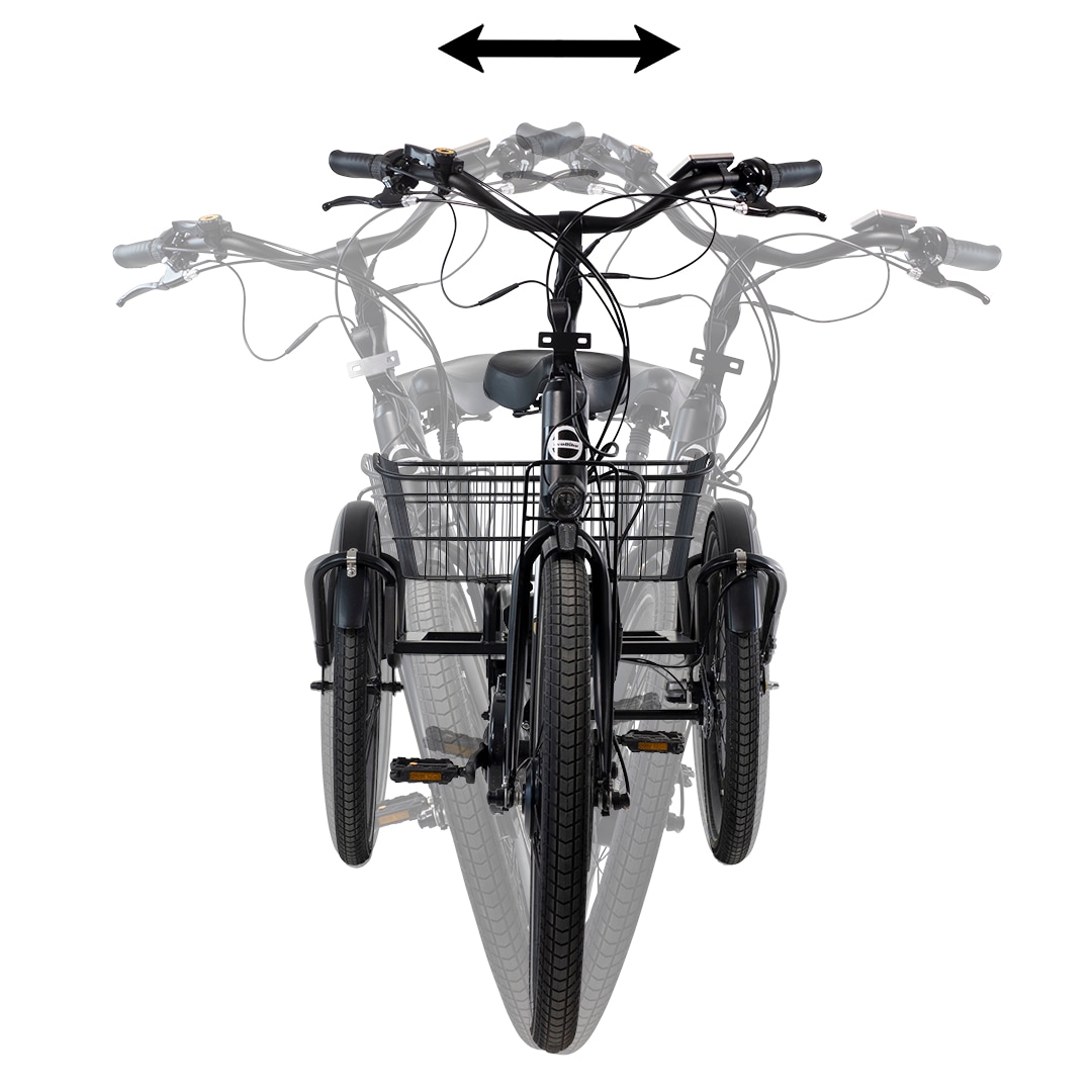 Trehjulig Elcykel Evobike Flex